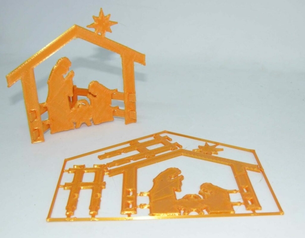 Belmontables, belenes impresos en 3D, para montar. 3 € c/u